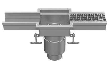 V-Shape Bottom Channel Sv (Vertical Outlet) image 0