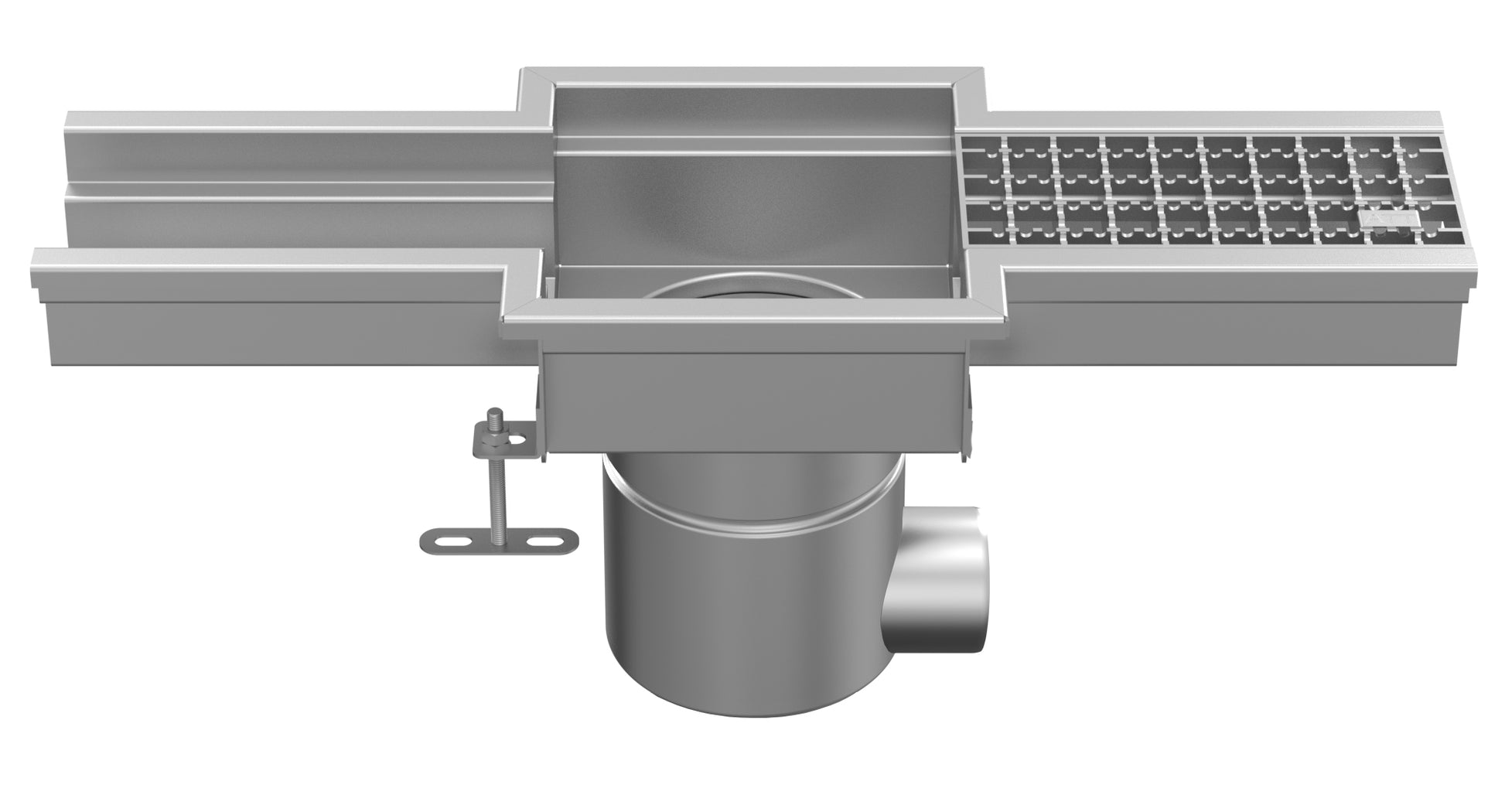 V-Shape Bottom Channel Sv (Horizontal Outlet) image 0