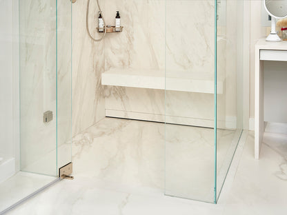 Wall Recessed Linear Drain (DUW & DUWR: Series) image 1